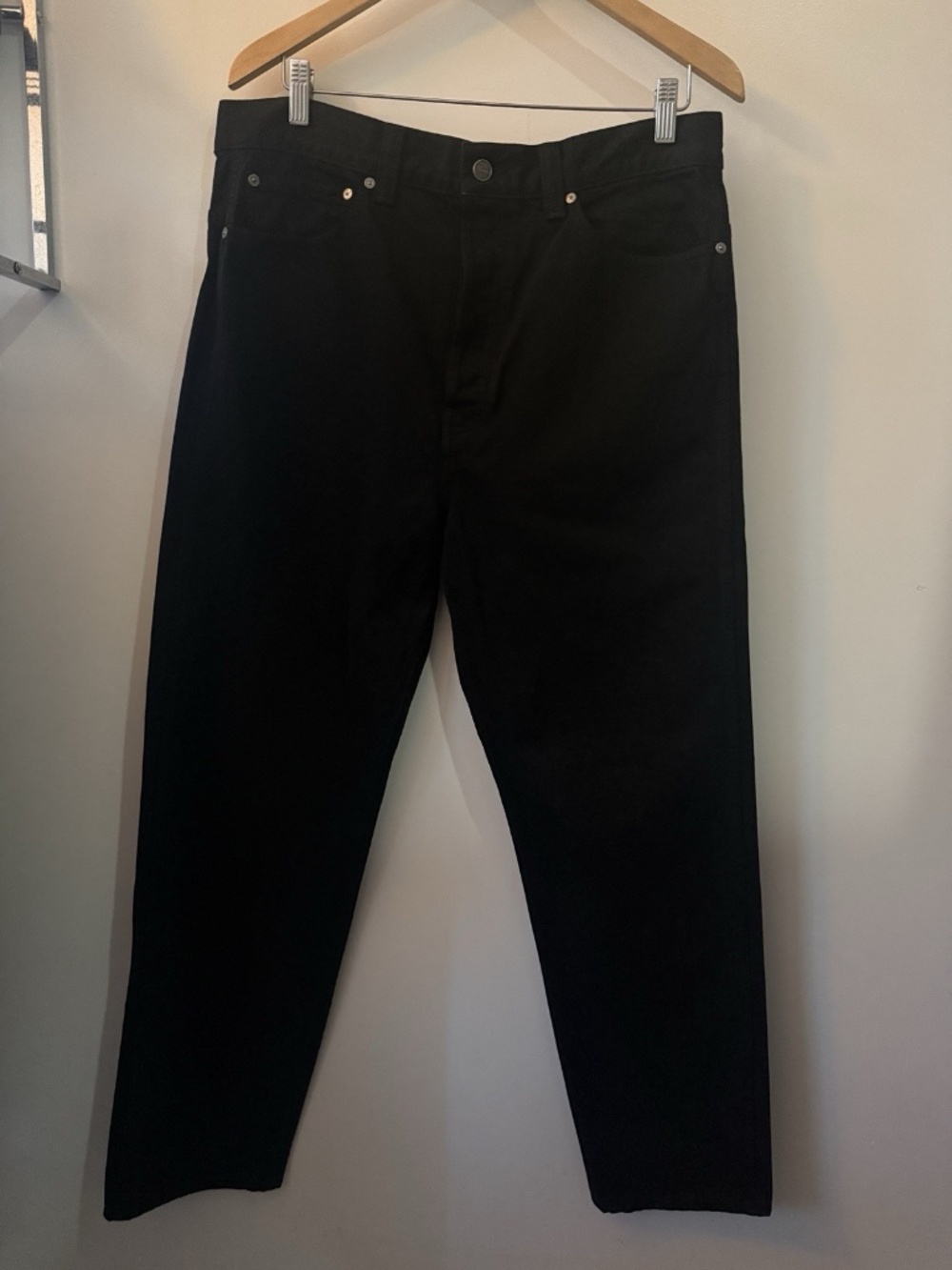 Khaite The Corben Jean Bartlett Size 30 Black NWT